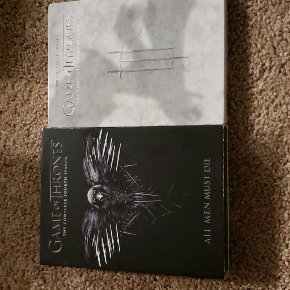 Game of Thrones Season 3 & 4